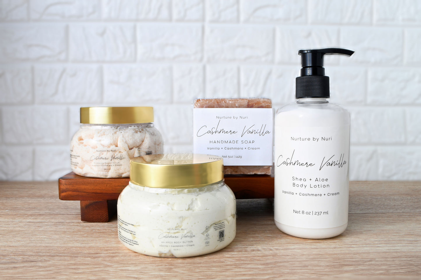 "Cashmere Vanilla" Shea & Aloe Nourishing Body Lotion