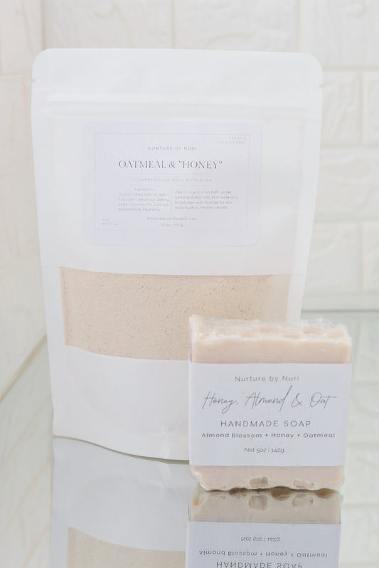 Nourishing "Honey & Oats" Bundle - Scented