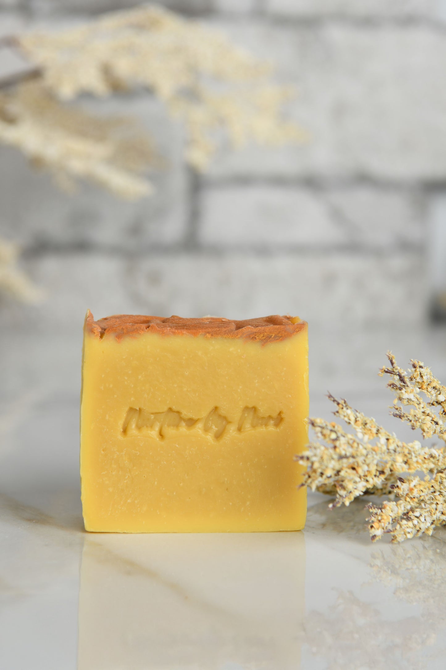 "Golden Halo Glow" Face Soap Bar