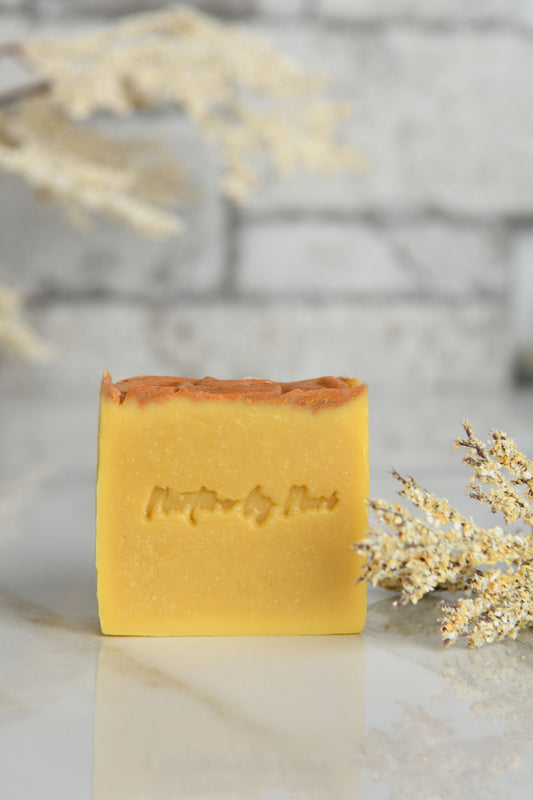 "Golden Halo Glow" Face Soap Bar