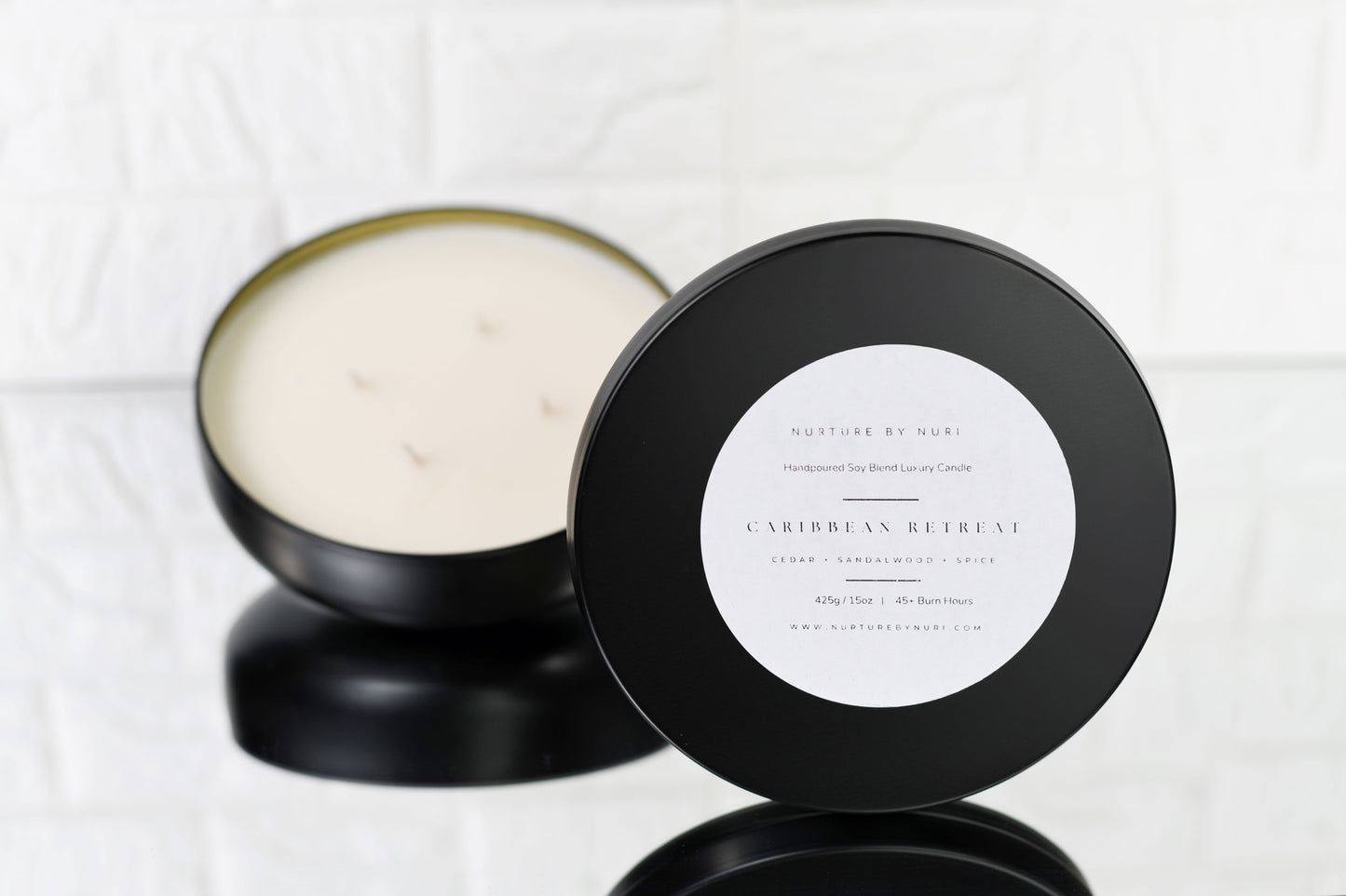 "Caribbean Retreat" Premium Candle