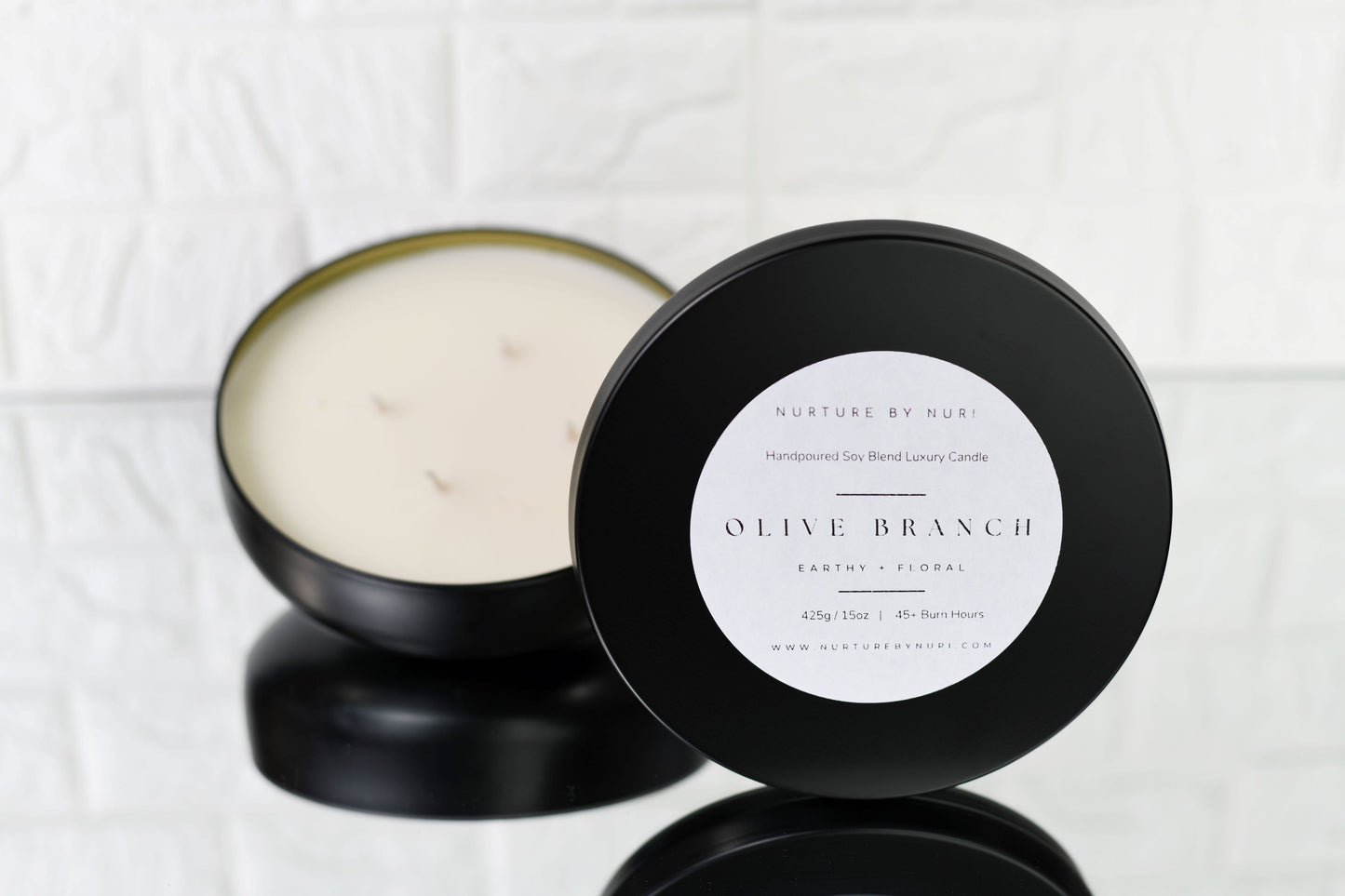 "Olive Branch" Premium Candle