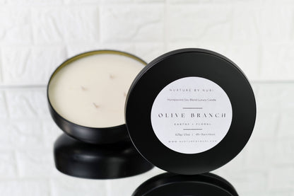 "Olive Branch" Premium Candle
